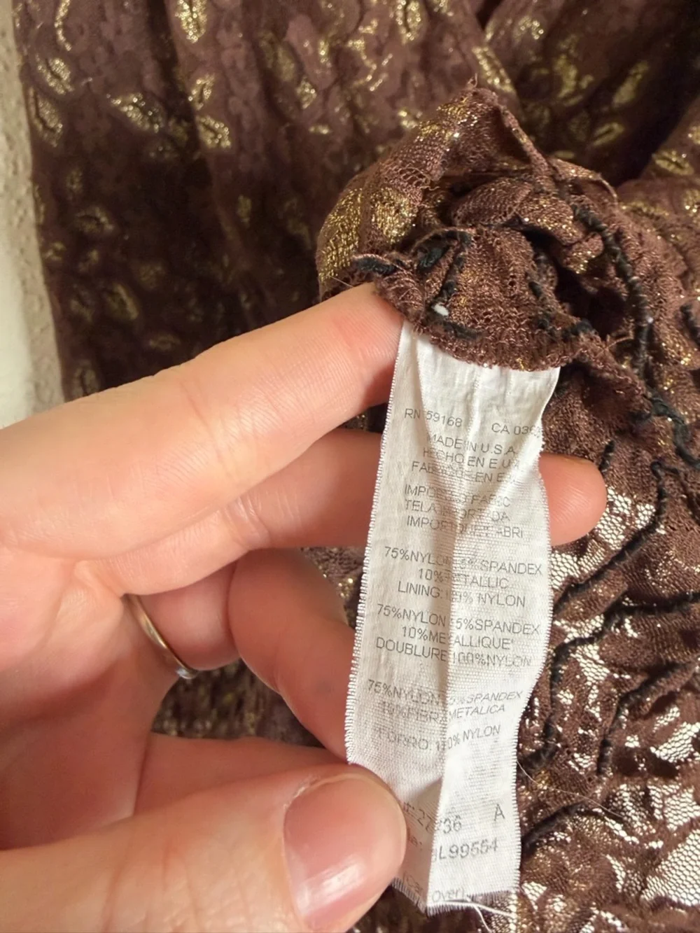 Karen Kane Smocked Tank Top - Picture 6 of 7